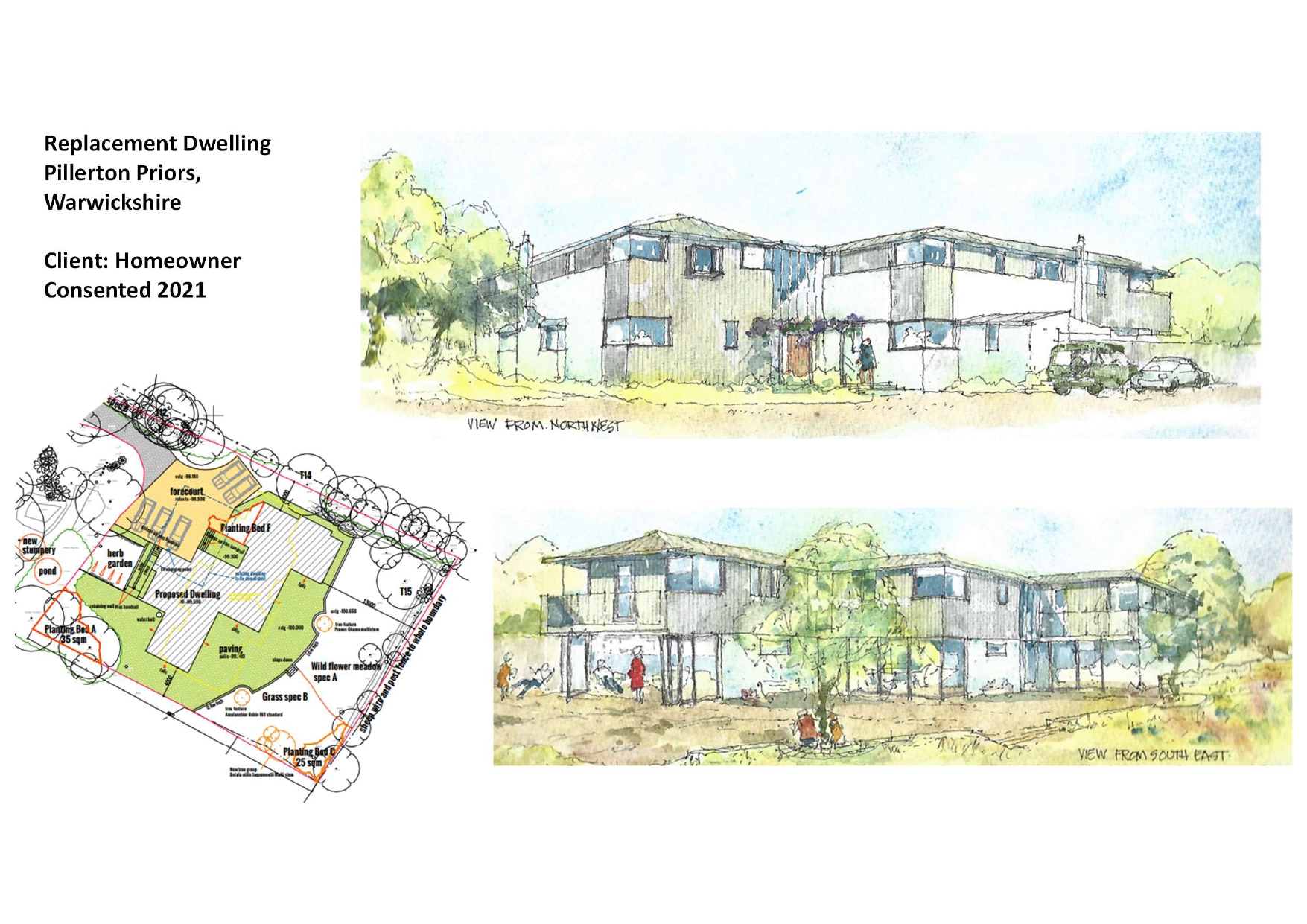 Replacement Dwelling Pillerton Priors 2021